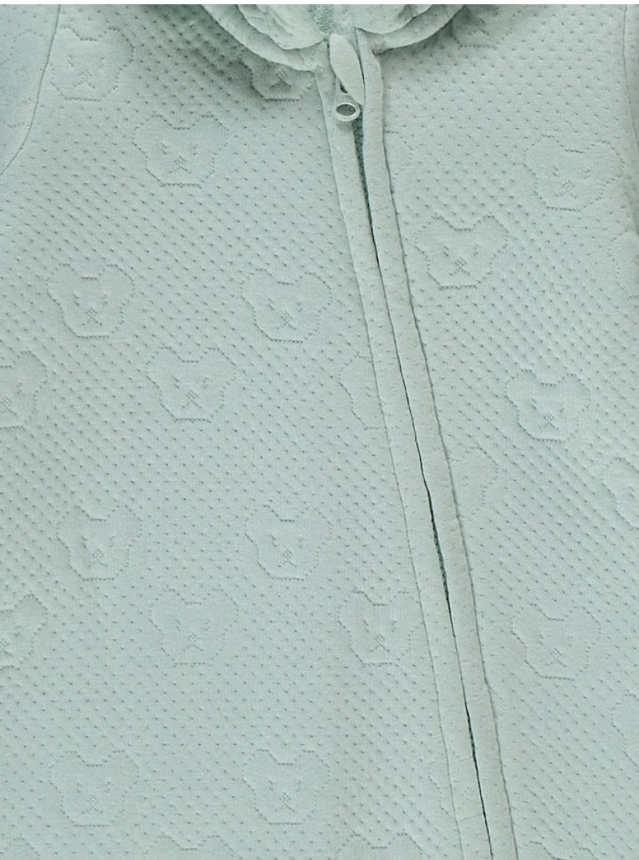 "George at Asda Mint Green Quilted Bear All-in-One Baby Boys Outfit Review"