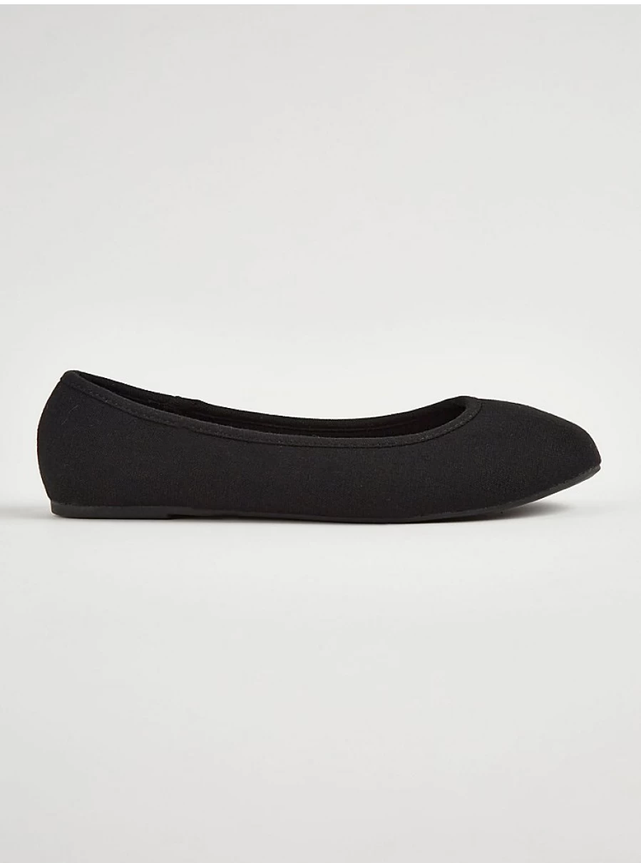"George at Asda Women's Wide Fit Black Ballet Flats – Comfortable & Stylish Dance Shoes Reviews"
