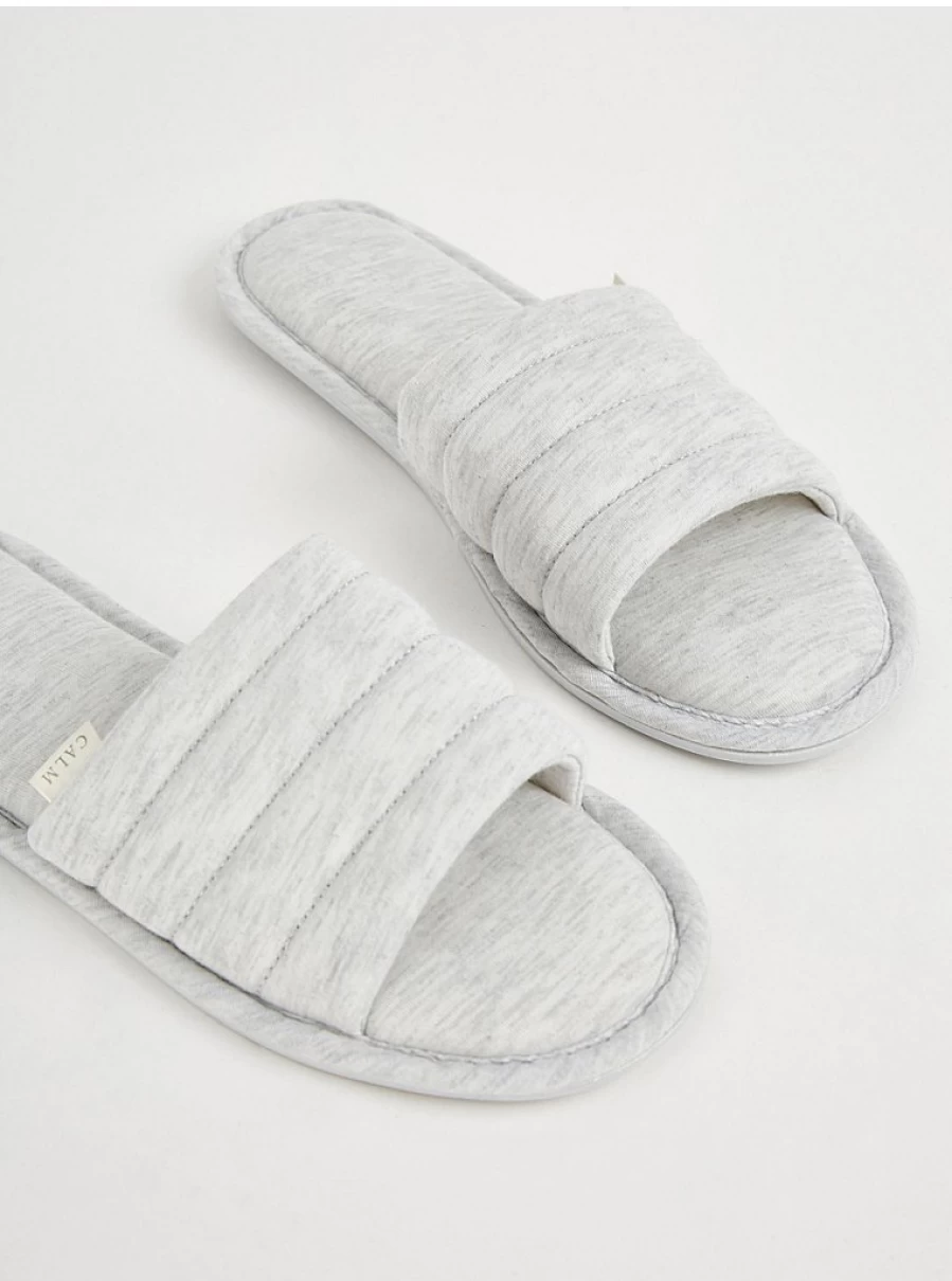 "George at Asda Grey Slider Slippers for Women - Comfortable Lounge Slippers Review"
