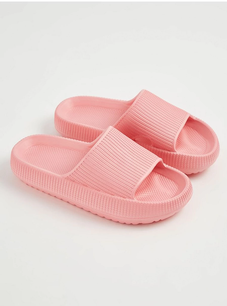 "George at Asda Pink Chunky Sliders for Girls – Comfortable Kids’ Sandals Reviews"