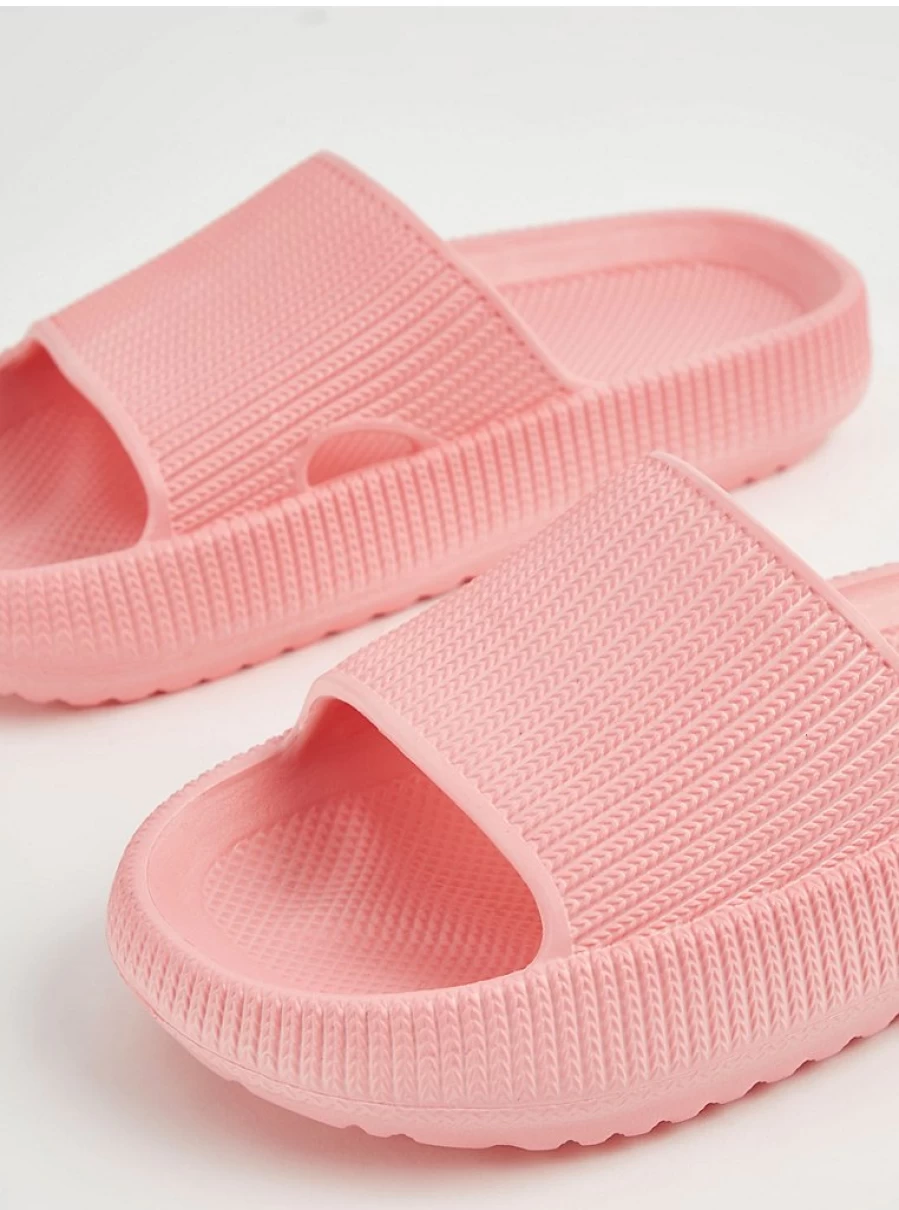 "George at Asda Pink Chunky Sliders for Girls – Comfortable Kids’ Sandals Reviews"