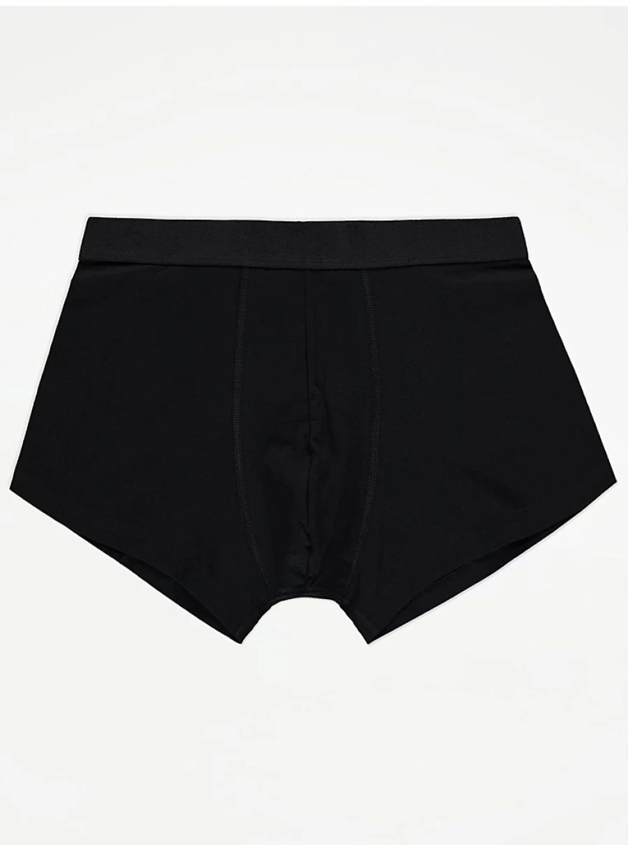 "George at Asda Boys' Black Hipster Trunks 10-Pack | Comfort & Style"