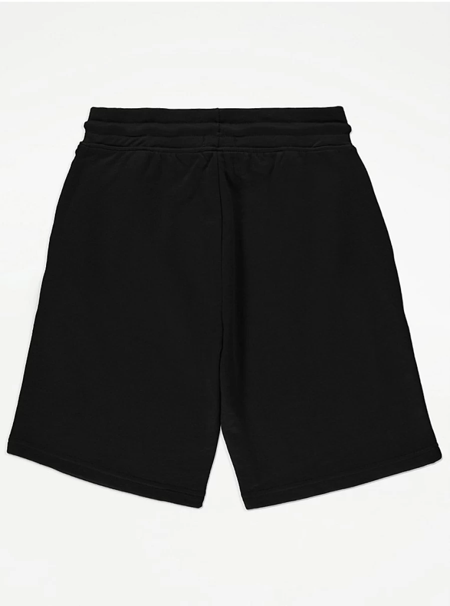 "George at Asda Men's Black Jersey Shorts – Comfort & Style Review"