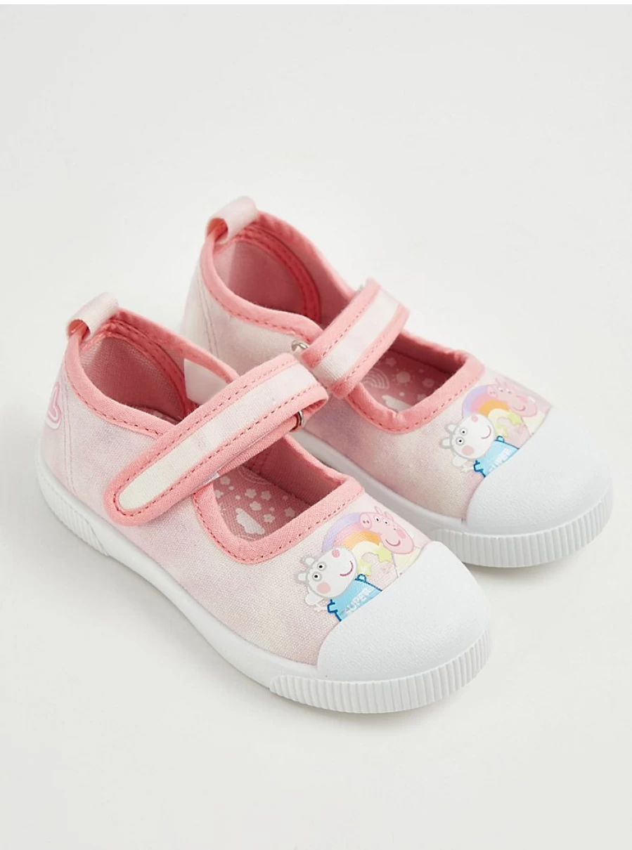 Peppa Pig Girls' Canvas Mary Jane Pumps by George at Asda | Comfortable Kids' Shoes Review