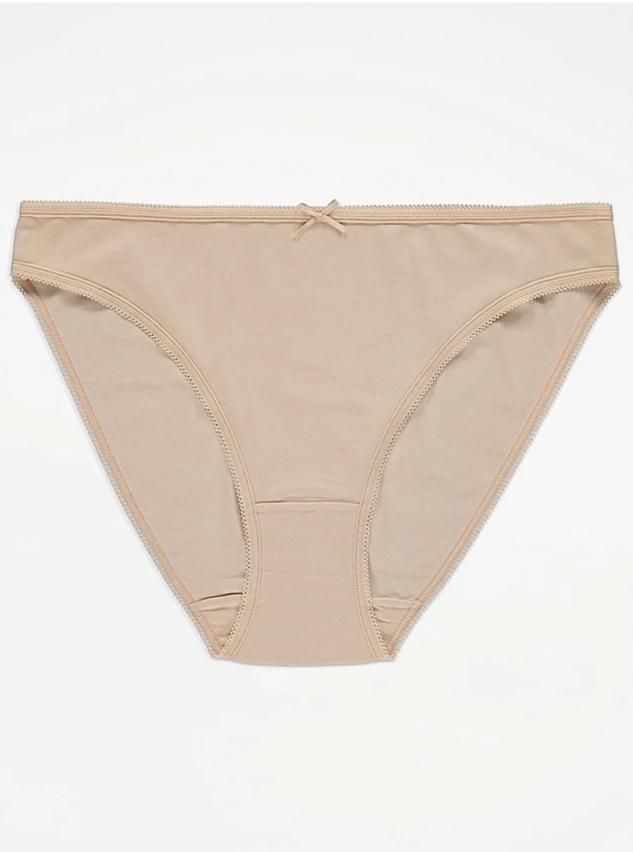 "George at Asda Nude High Leg Knickers 5-Pack | Comfortable Lingerie Set Review"
