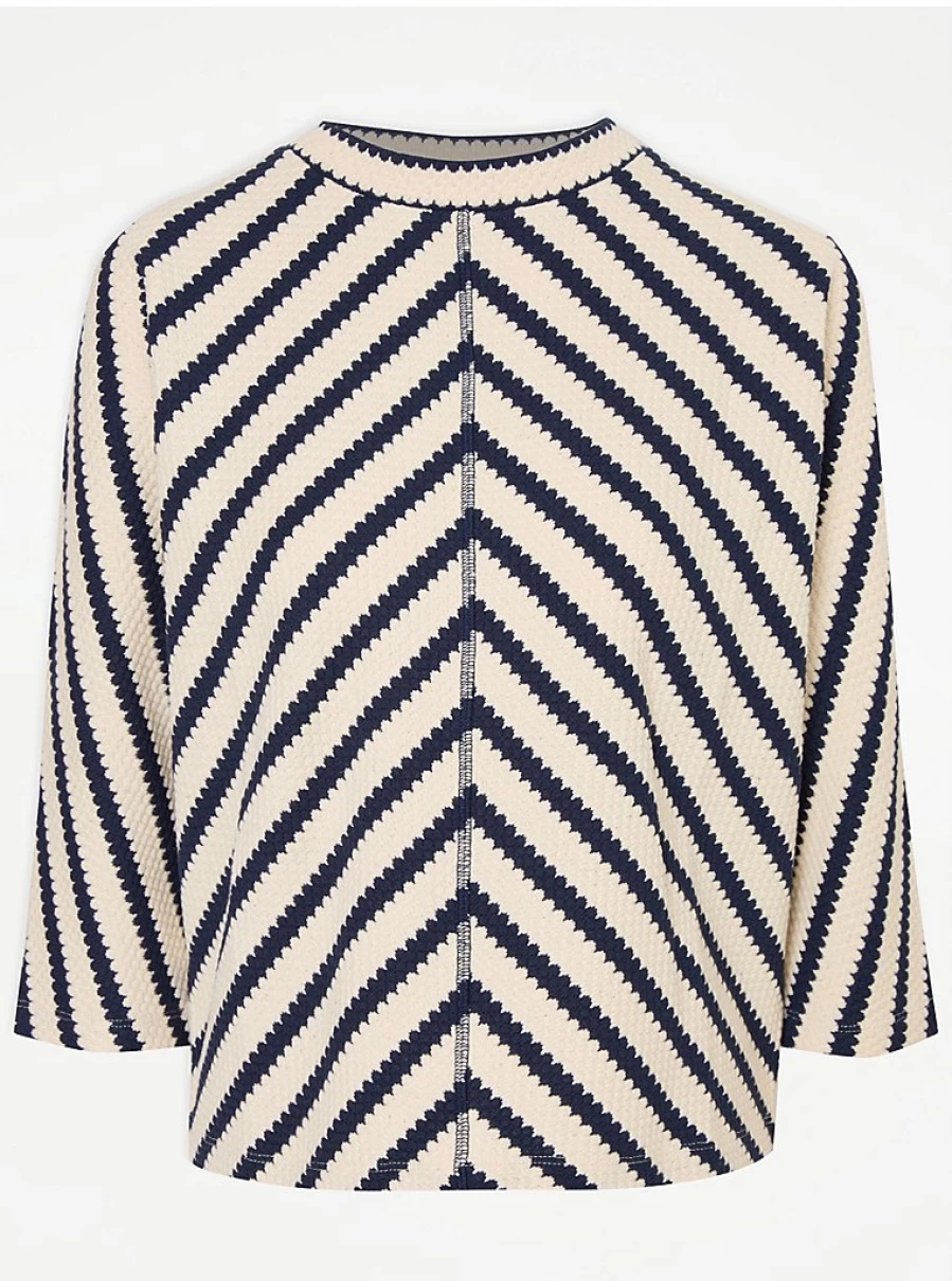 "George at Asda Women's Chevron Soft Touch Knitted Jumper Review: Comfort & Style"