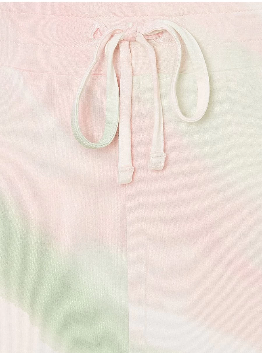 "George at Asda Pink Tie Dye Striped Pajama Bottoms | Soft Cotton Sleepwear for Women"