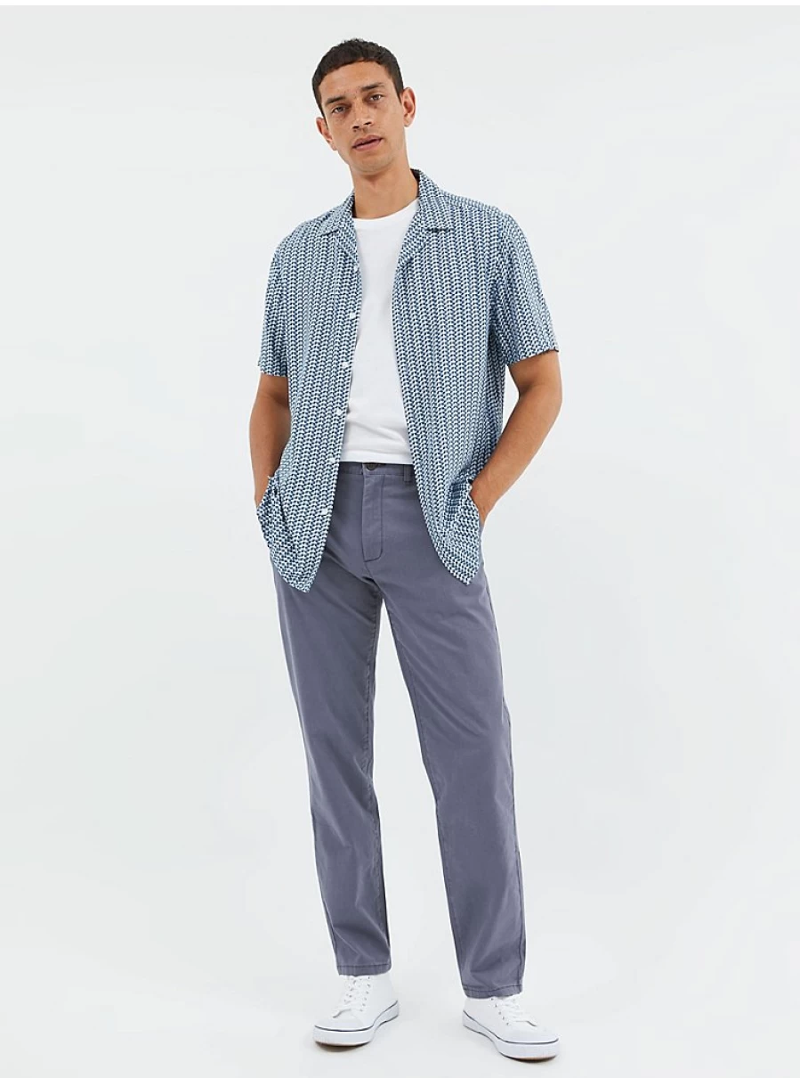 "George at Asda Men's Blue Straight Fit Stretch Chino Pants Review"