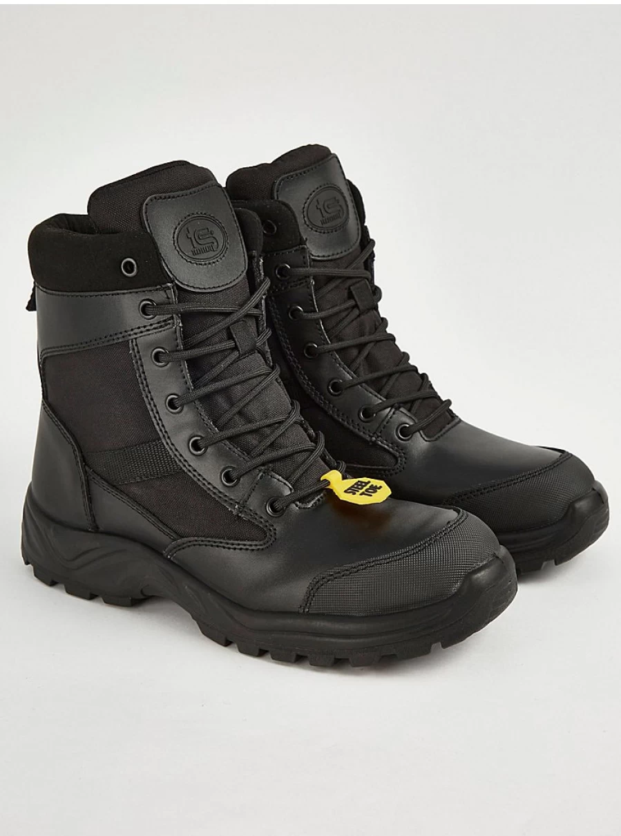 George at Asda Men's Tradesafe Black Steel Toe Safety Work Boots Review