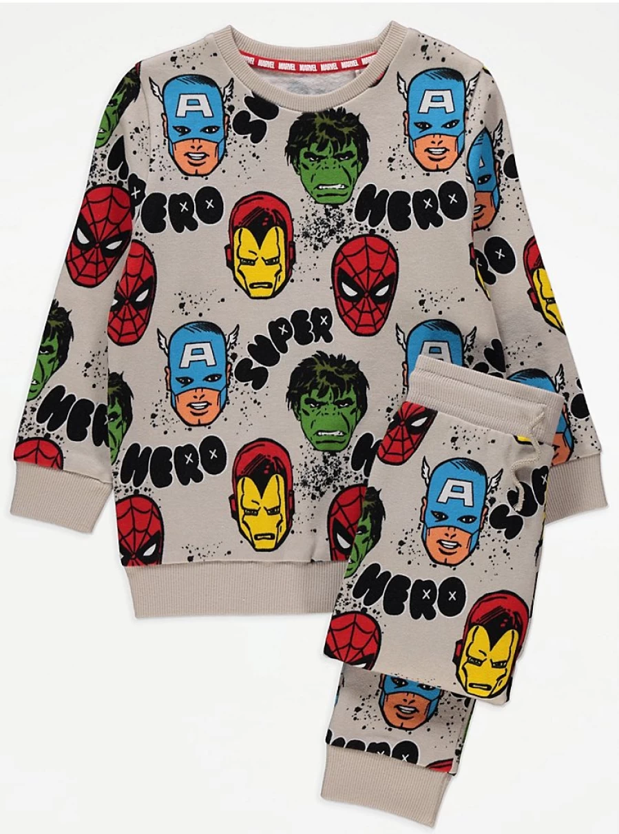 "George at Asda Boys Marvel Superheroes Sweatshirt & Joggers Set Review"
