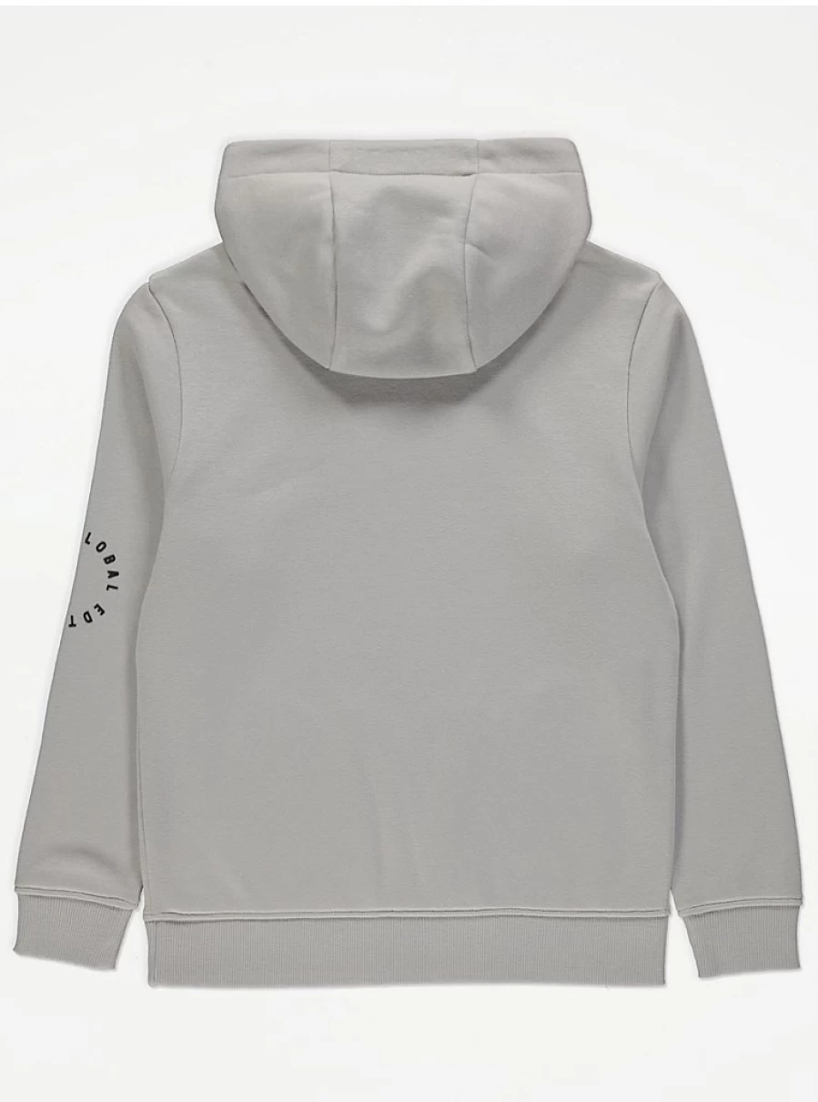 "George at Asda Boys Grey Future New Legacy Slogan Hoodie Review"