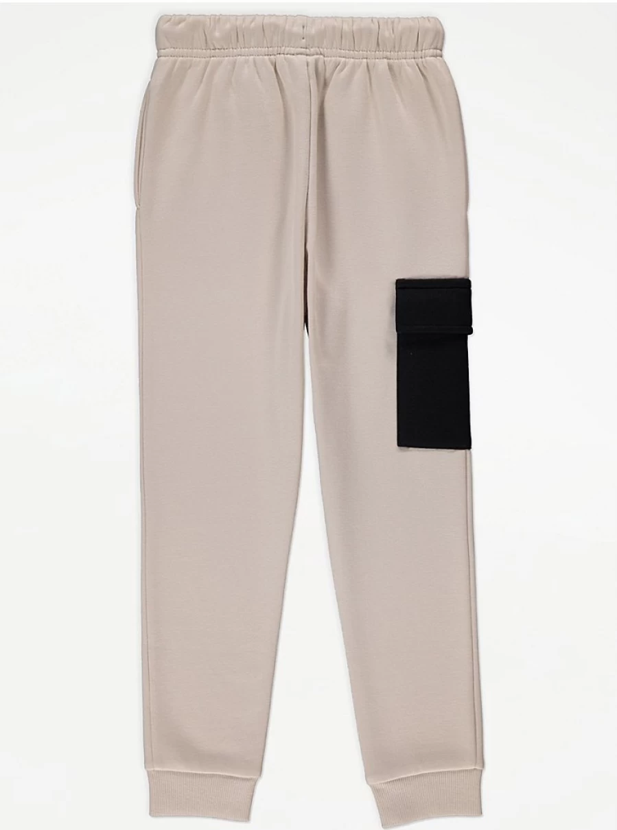 Boys' Sonic The Hedgehog Stone Cargo Joggers | George at Asda | Kids' Comfortable Trousers
