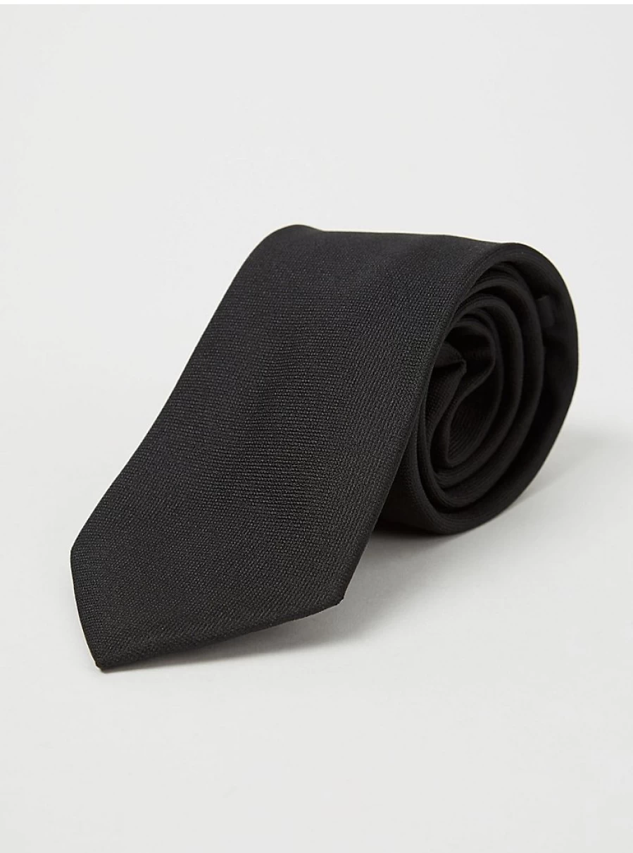 "George at Asda Men's Black Regular Tie – Classic Style & Comfort"