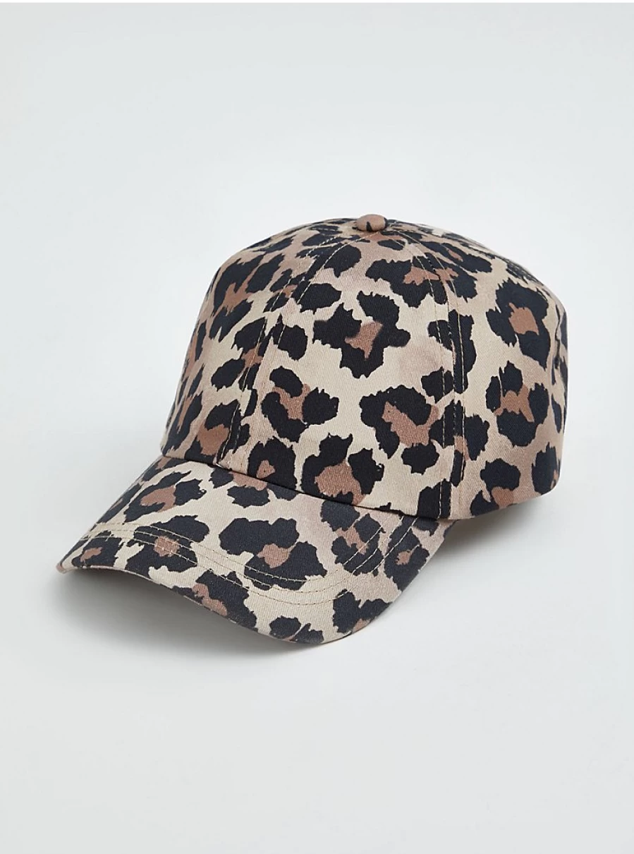 Women's Beige Leopard Print Baseball Cap by George at Asda – Fashion Review & Style Guide