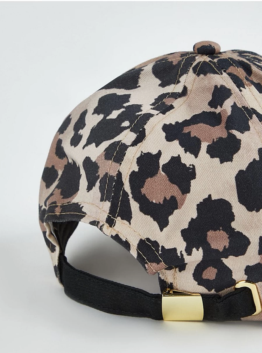 Women's Beige Leopard Print Baseball Cap by George at Asda – Fashion Review & Style Guide