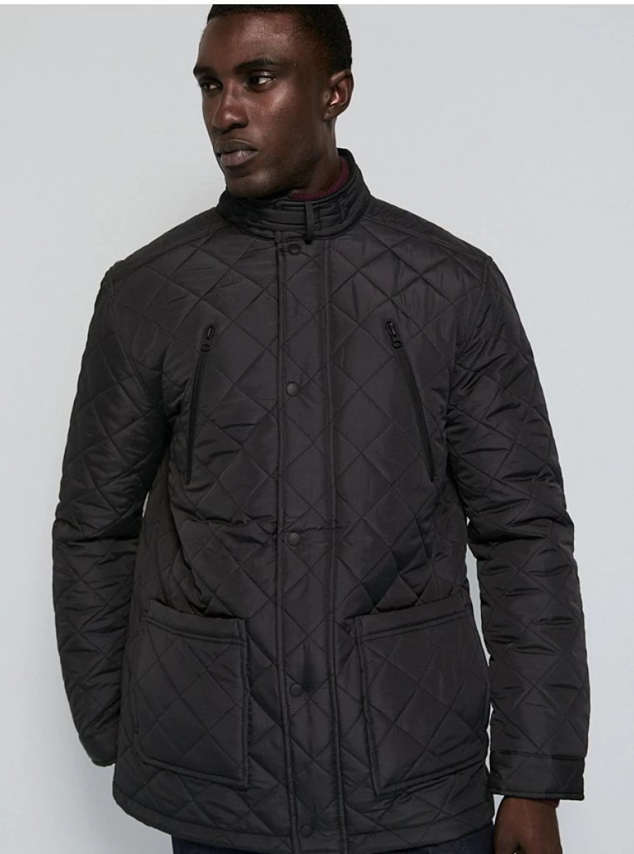 "George at Asda Men's Black Quilted Lightweight Jacket – Reviews & Features"
