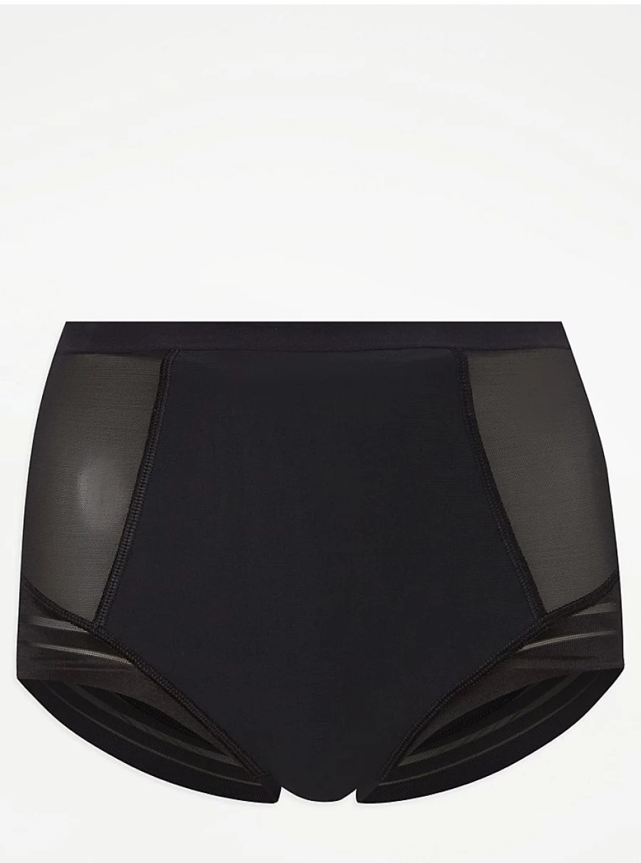 "George at Asda Black Tummy Control Shapewear Briefs – Slimming Lingerie Review"