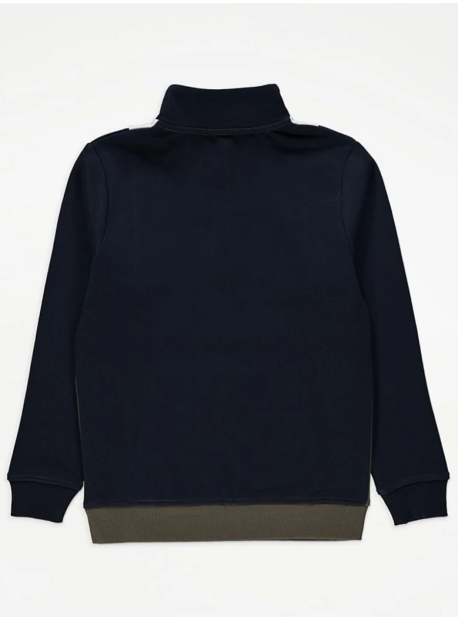 "George at Asda Boys Colour Block Zip Neck Sweatshirt & Joggers Set Review"