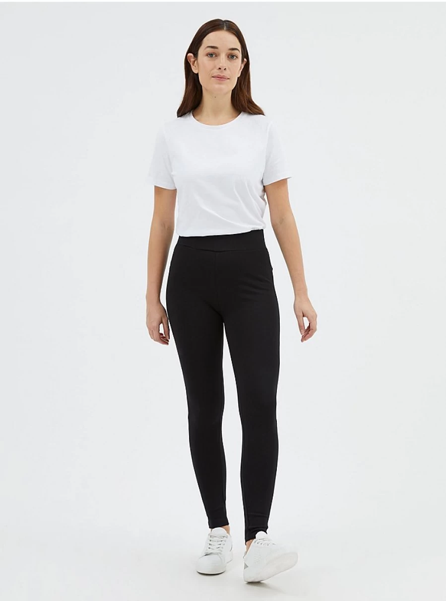 "George at Asda Women's Black Control Ponte Full Length Leggings – Comfort & Fit Review"
