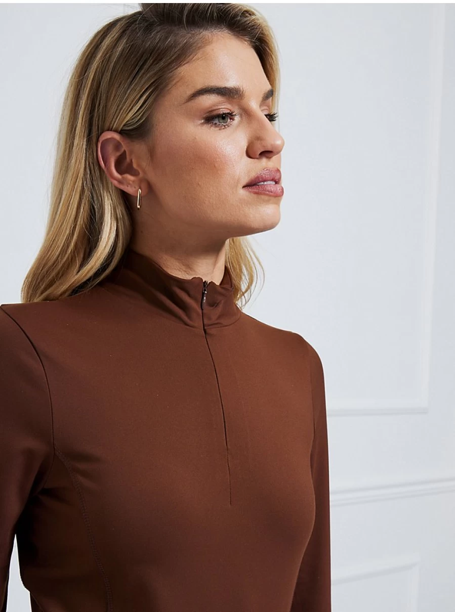 "George at Asda Women's Billie Faiers Chocolate Active Zip Jacket Review & Features"