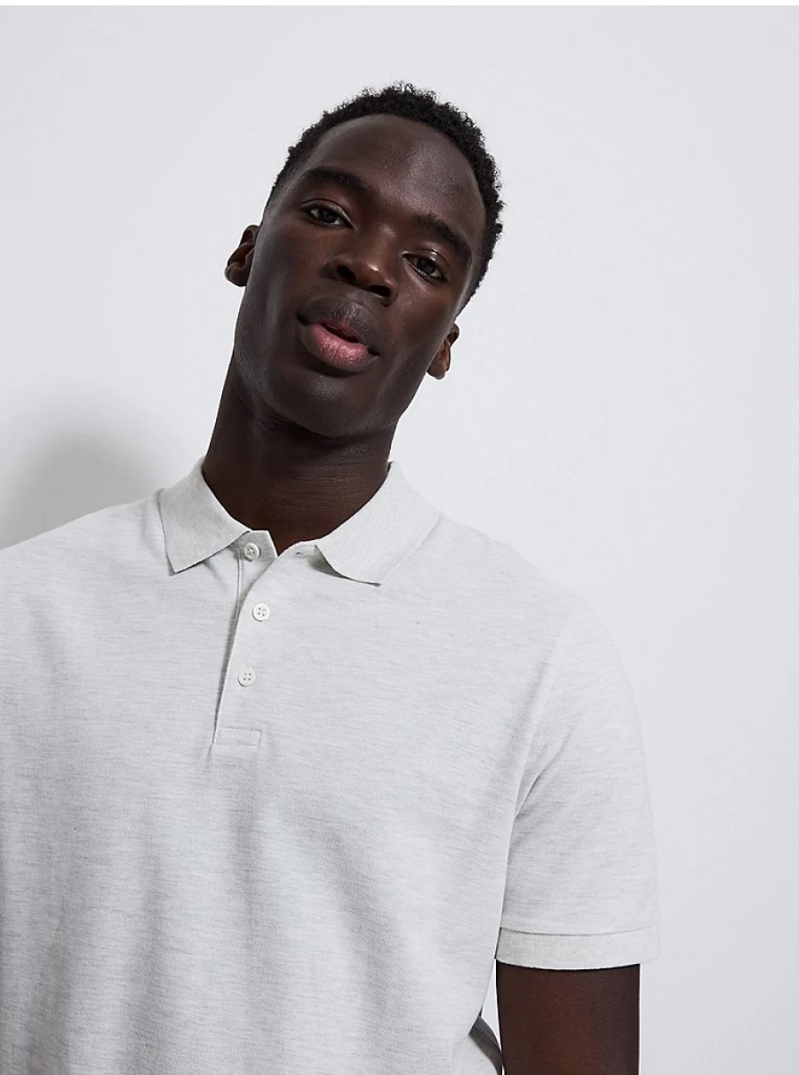 "George at Asda Men's Light Grey Marl Polo Shirt Review & Buying Guide"