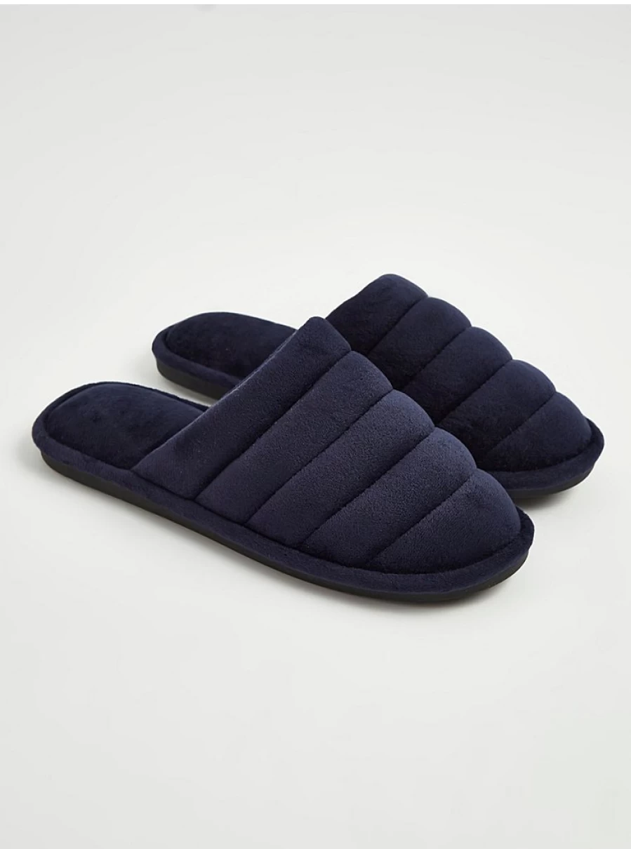 Men's Navy Bubble Mule Slippers by George at Asda – Comfort & Style Review
