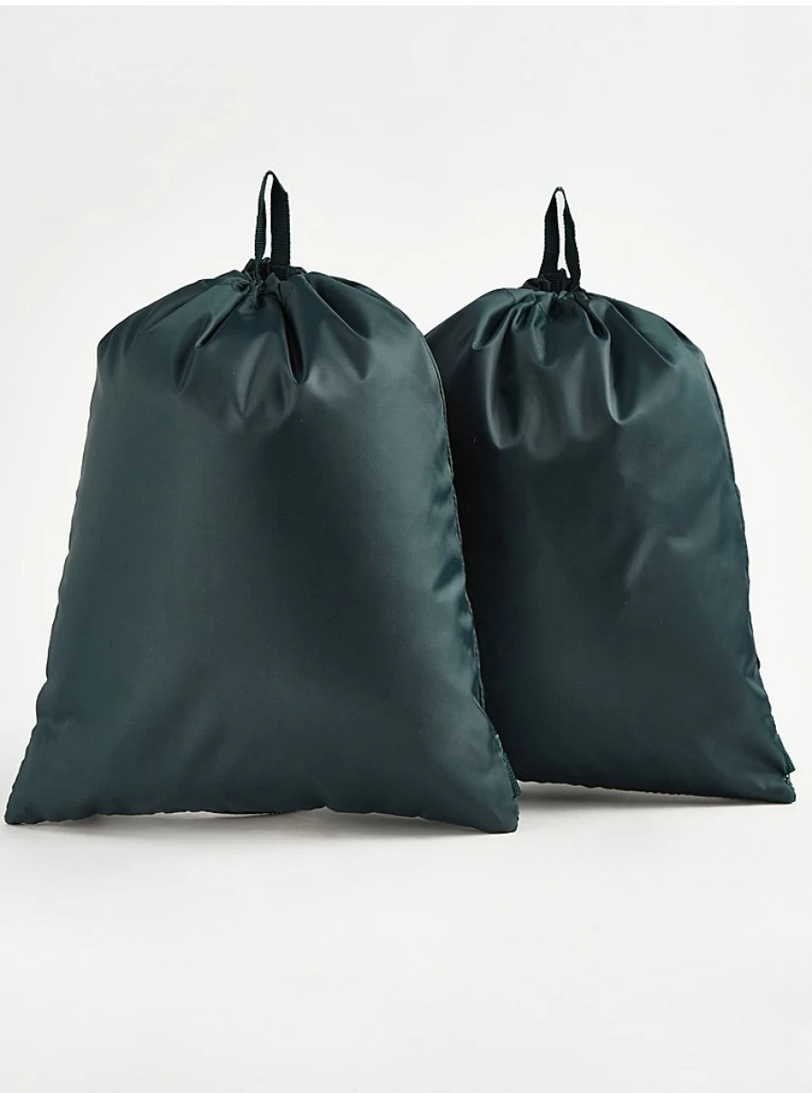 "George at Asda Boys' Green Swim Bags 2-Pack – Durable Kids Swimming Gear"