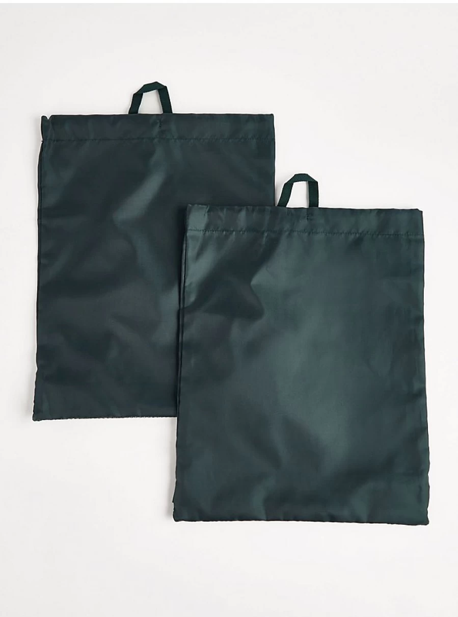 "George at Asda Boys' Green Swim Bags 2-Pack – Durable Kids Swimming Gear"