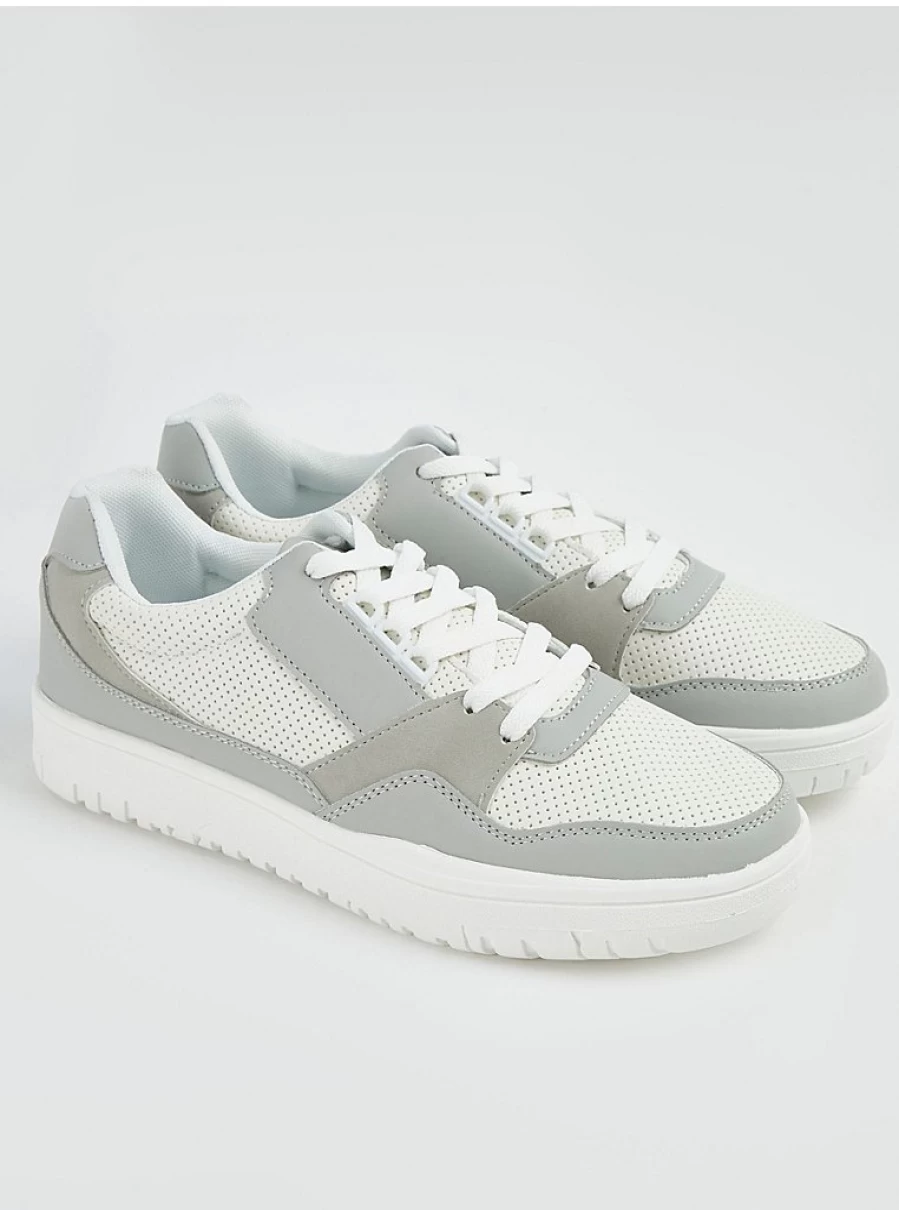 Men's Panelled Skater Trainers | George at Asda | Comfortable & Stylish Sneakers