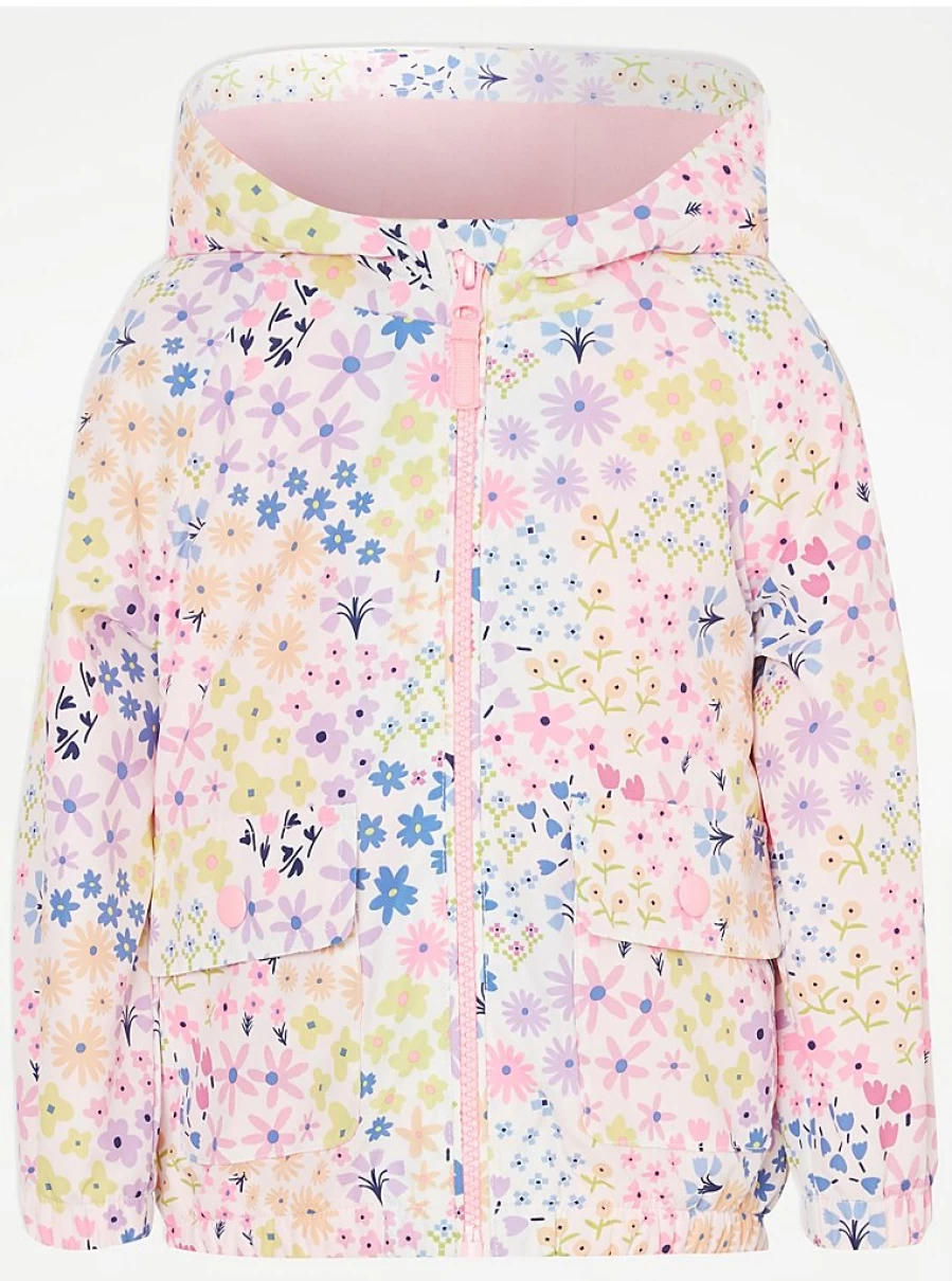 "George at Asda Kids Ditsy Floral Rain Mac Review | Waterproof Coat for Children"