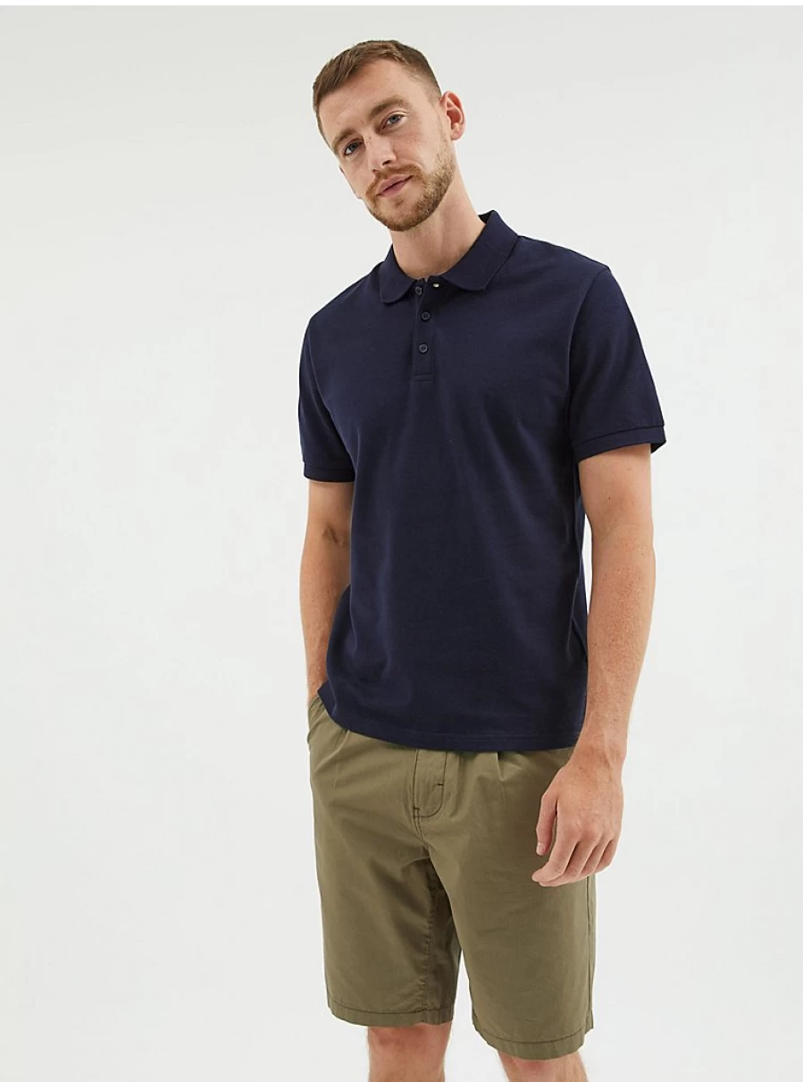 "George at Asda Men's Navy Polo Shirt – Comfort Fit & Stylish Design"