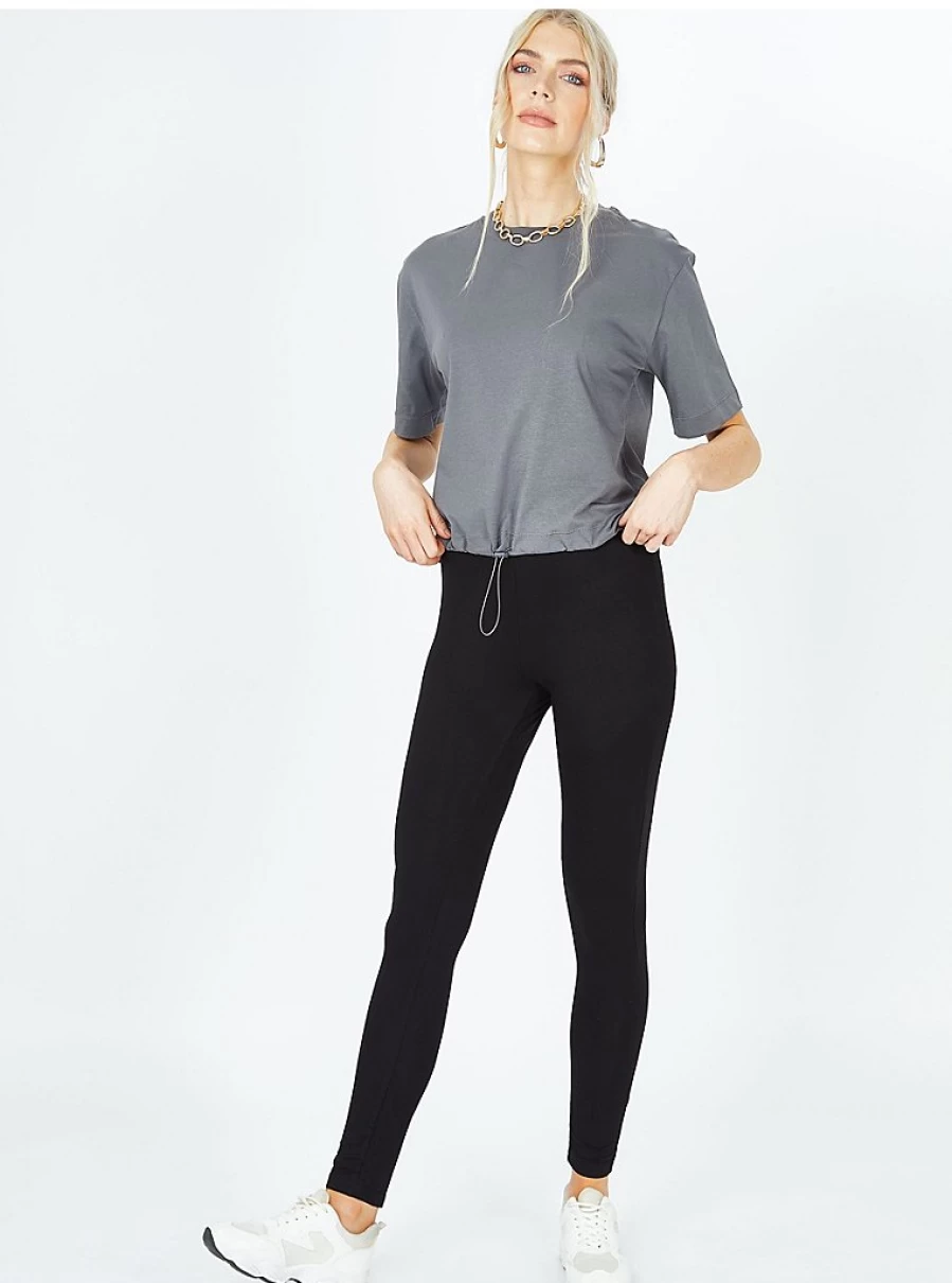 "George at Asda Women's Black Super Soft Viscose Full Length Leggings – Comfort & Style"