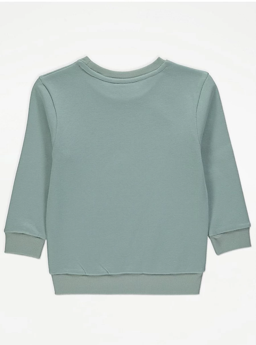 George at Asda Paw Patrol Kids' Green Sweatshirt | Soft & Comfortable Pullover