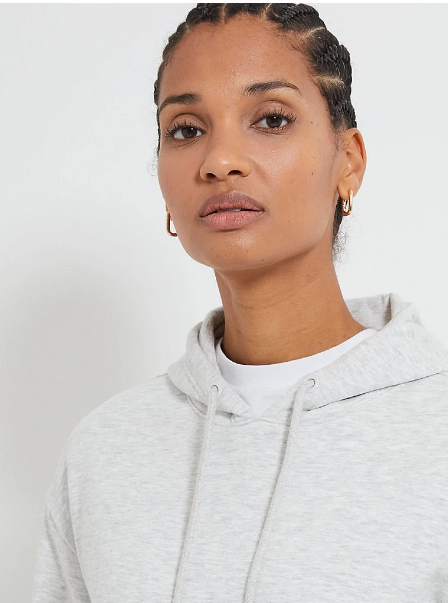 "George at Asda Women's Grey Basic Hoodie – Comfortable & Stylish Pullover Review"