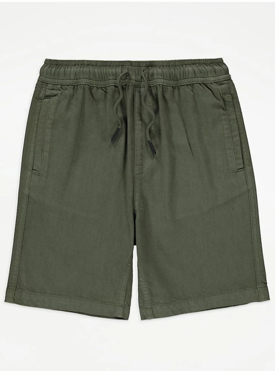"George at Asda Boys' Khaki Pull-On Shorts – Comfortable Kids' Shorts Review"
