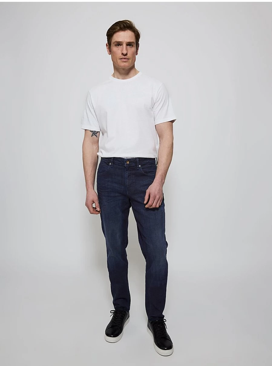 George at Asda Men's Dark Rinse Faded Slim Fit Jeans – Comfortable Freefit Stretch Denim Review