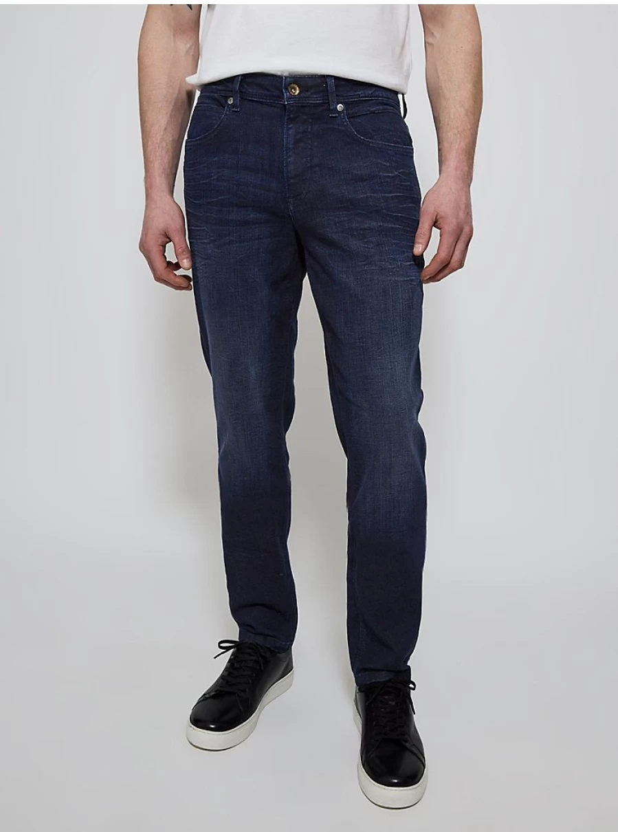 George at Asda Men's Dark Rinse Faded Slim Fit Jeans – Comfortable Freefit Stretch Denim Review