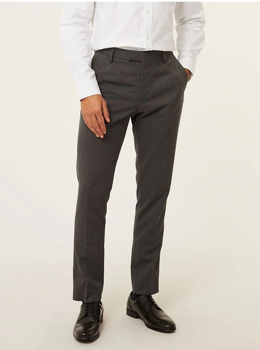 "George at Asda Boys' Grey Slim Fit Formal Trousers Review"