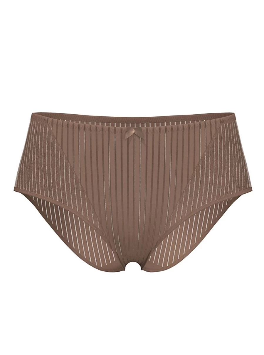 George at Asda Spot & Stripe Cotton Midi Knickers 2-Pack | Women's Comfort Underwear