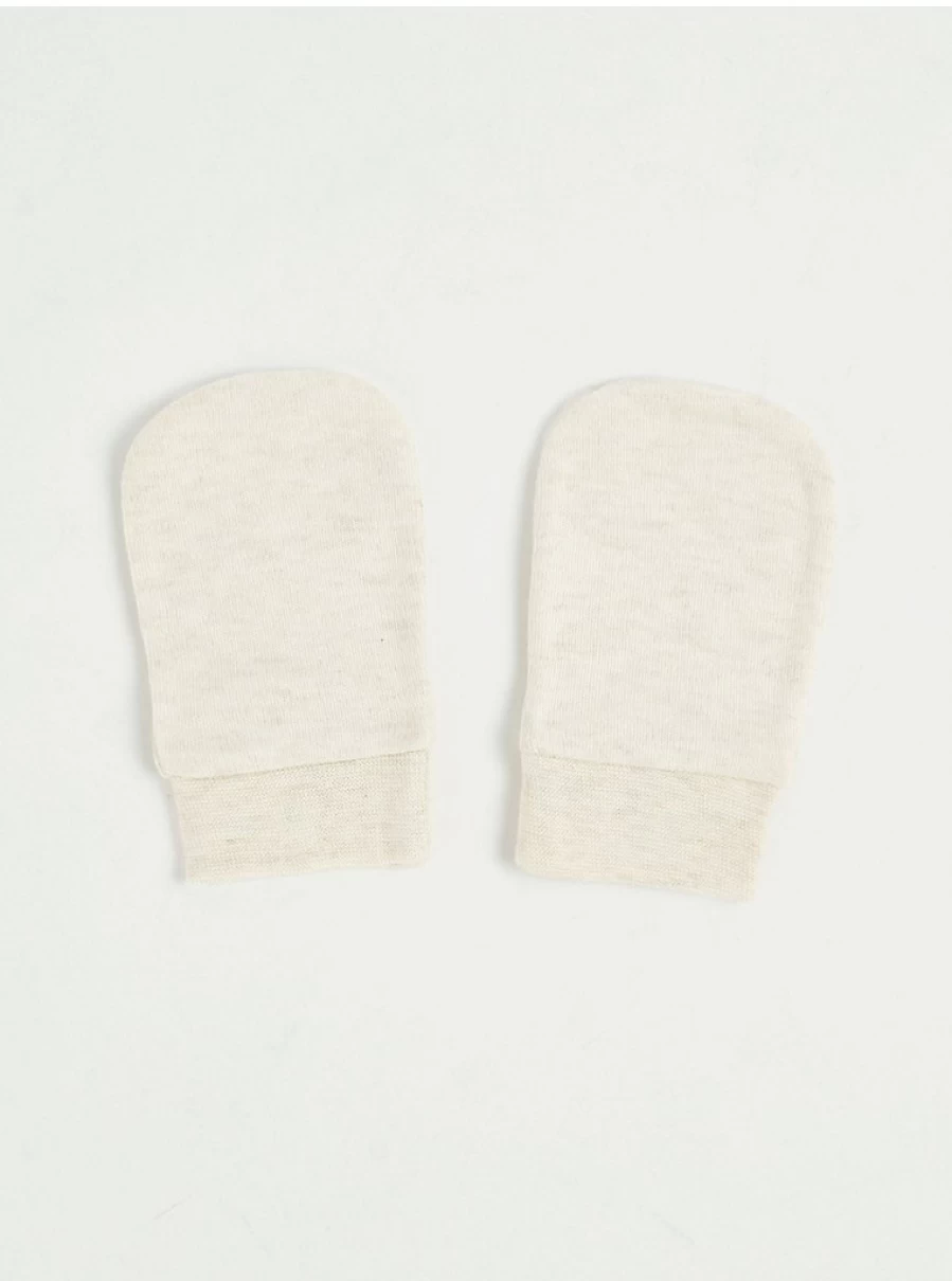 "George at Asda Baby Mini Triangle Scratch Mittens 4 Pack – Soft Anti-Scratch Gloves for Newborns"