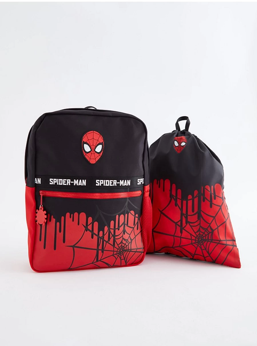 "Spider-Man Kids' Rucksack & Swim Bag Set for Boys | Marvel Backpack | George at Asda"
