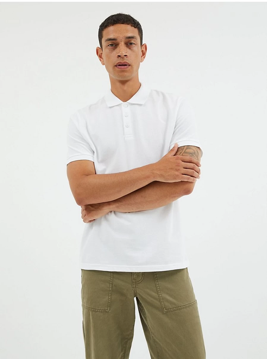 Boys' White Short Sleeve Polo Shirt | George at Asda | Comfort & Style