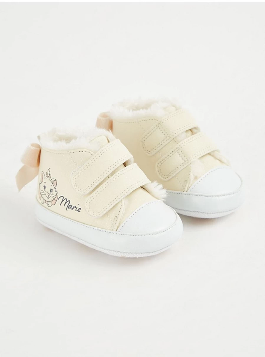 Disney The Aristocats Marie Baby Sneakers - George at Asda High Top Trainers for Infants