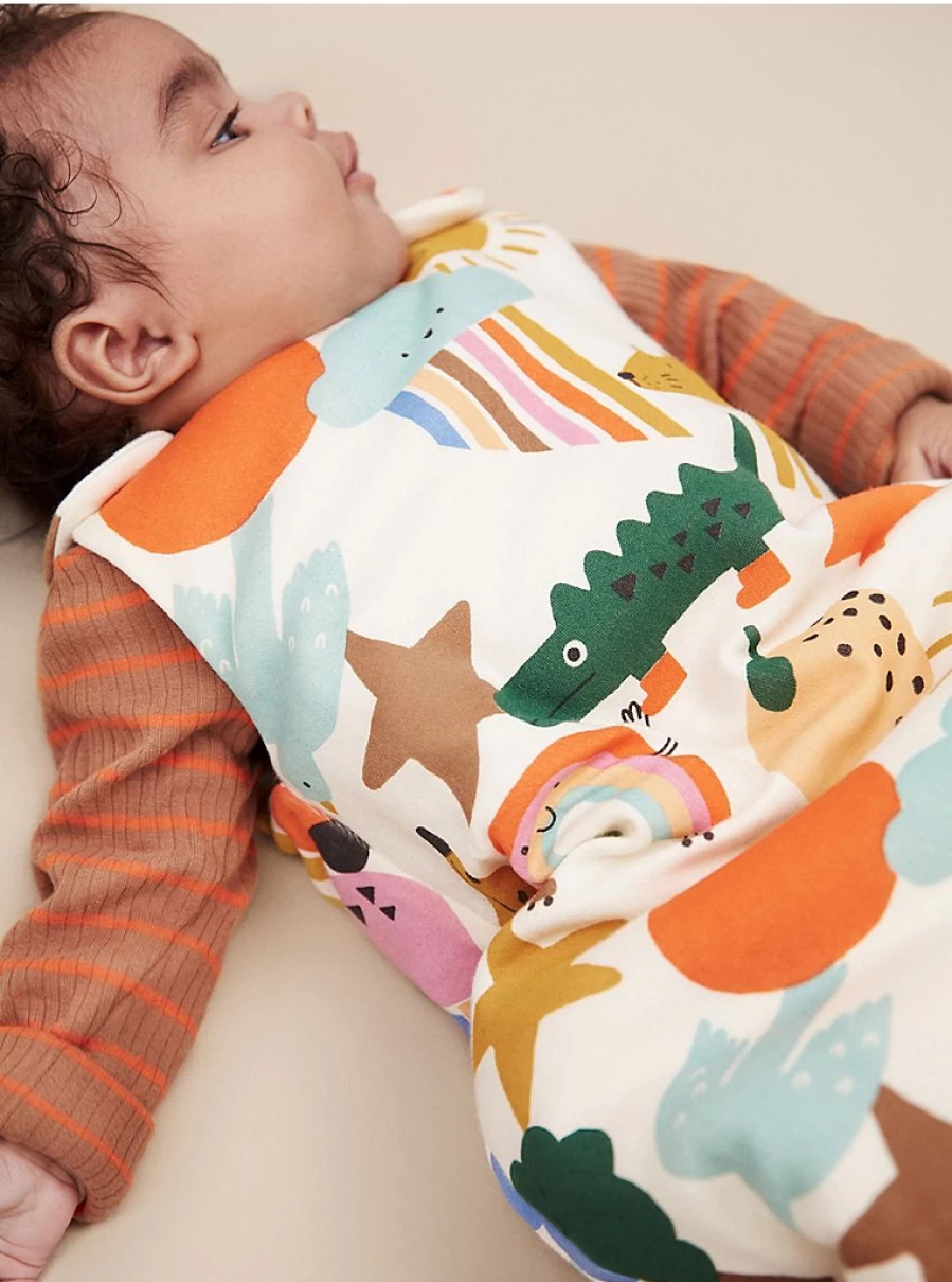 George at Asda Little Angels Bright Animal 2.5 Tog Baby Sleep Bag - Warm & Comfortable Infant Wear