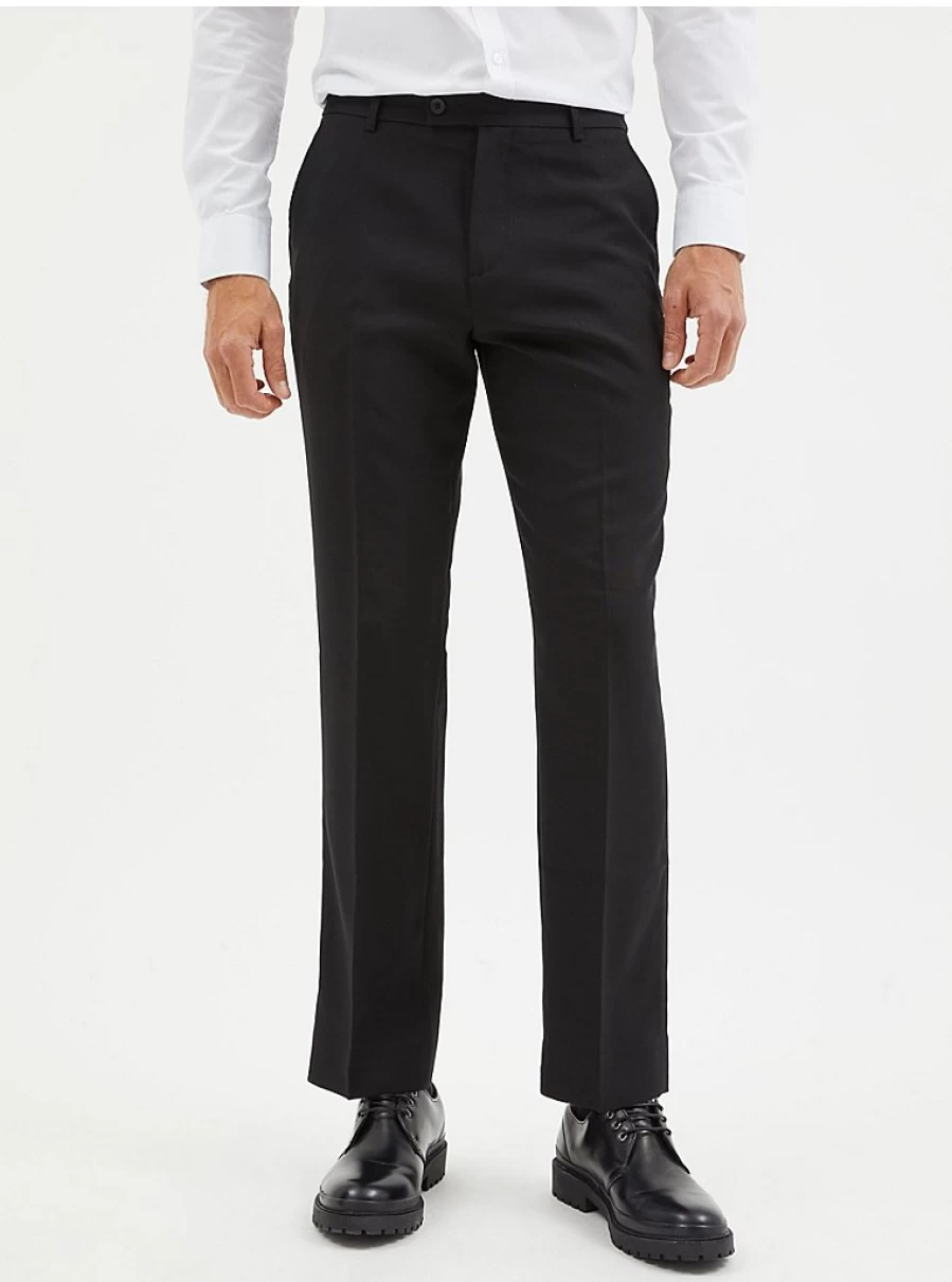 "George at Asda Boys' Black Formal Suit Trousers – Comfortable & Stylish School Wear"
