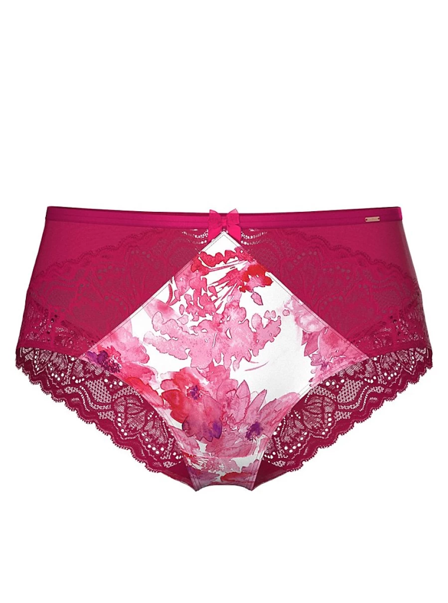 "George at Asda Entice Pink Floral Satin Lace Short Knickers Women's Lingerie Review"