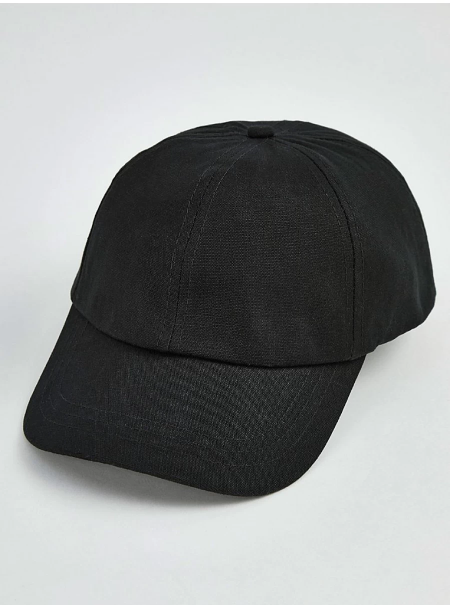 "George at Asda Men's Black Canvas Cap - Stylish & Comfortable Hat Review"