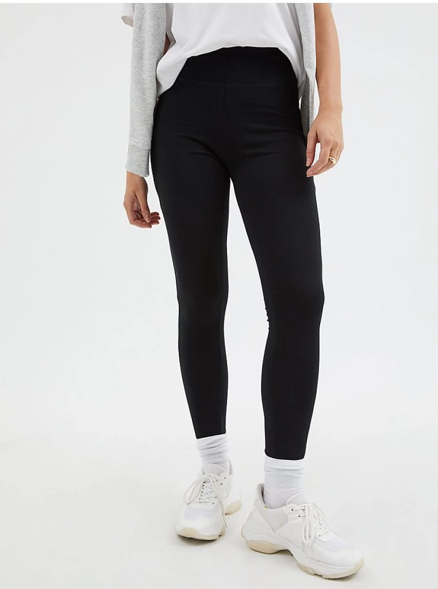 "George at Asda Women's Black High Waisted Leggings – Comfort Fit & Tummy Control"