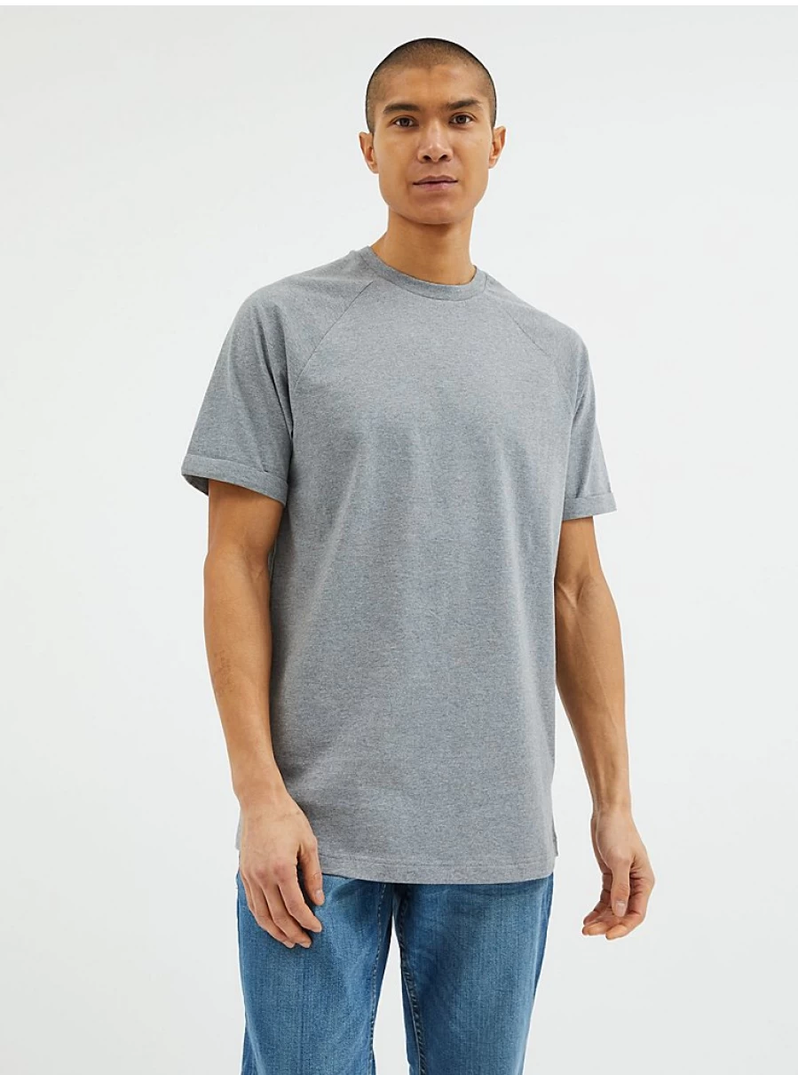 "George at Asda Men's Grey Longline T-Shirt Review: Comfort, Fit & Style"