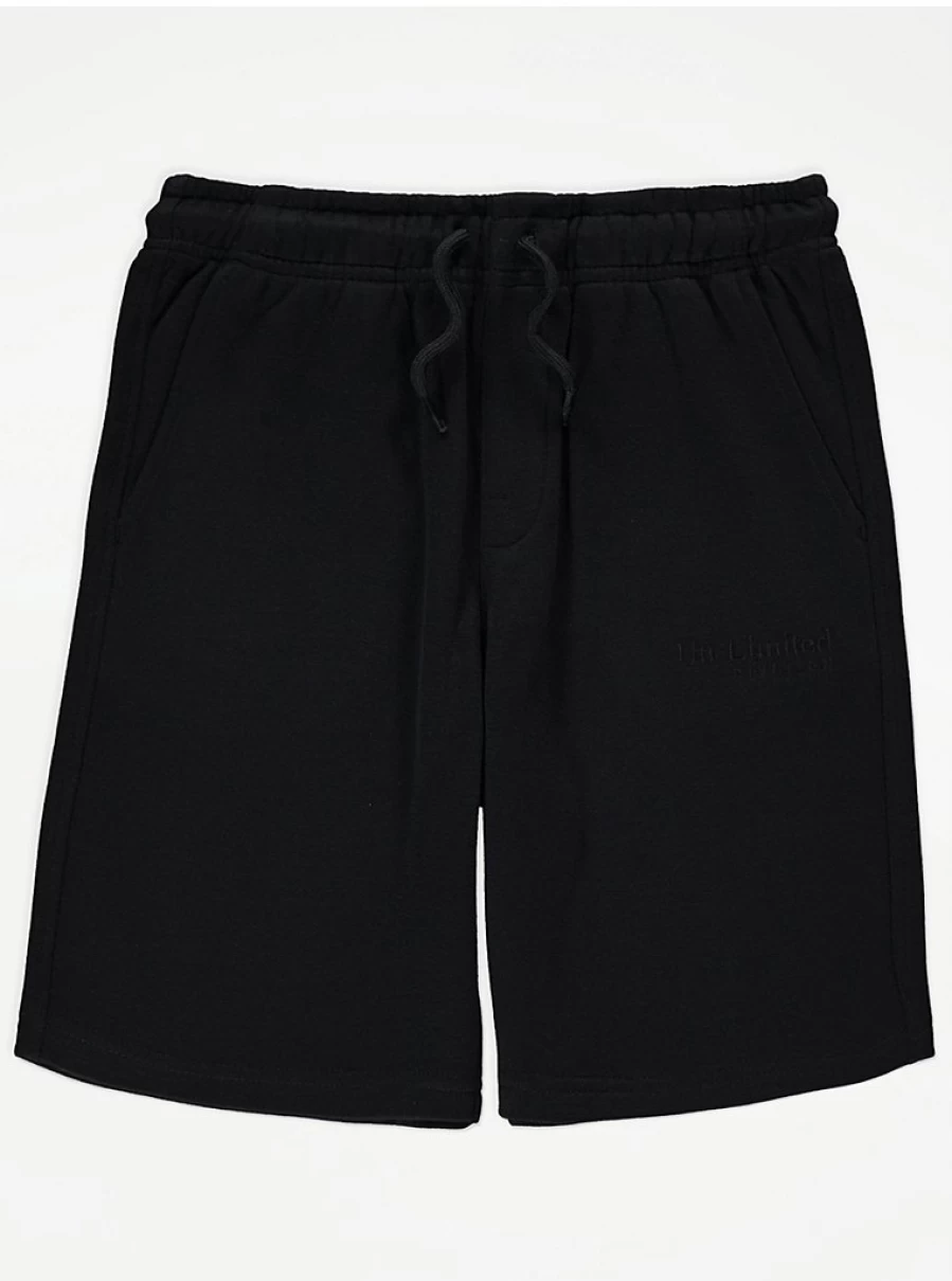 "George at Asda Boys' Black Unlimited Division Jersey Shorts – Kids' Sports Shorts Review"